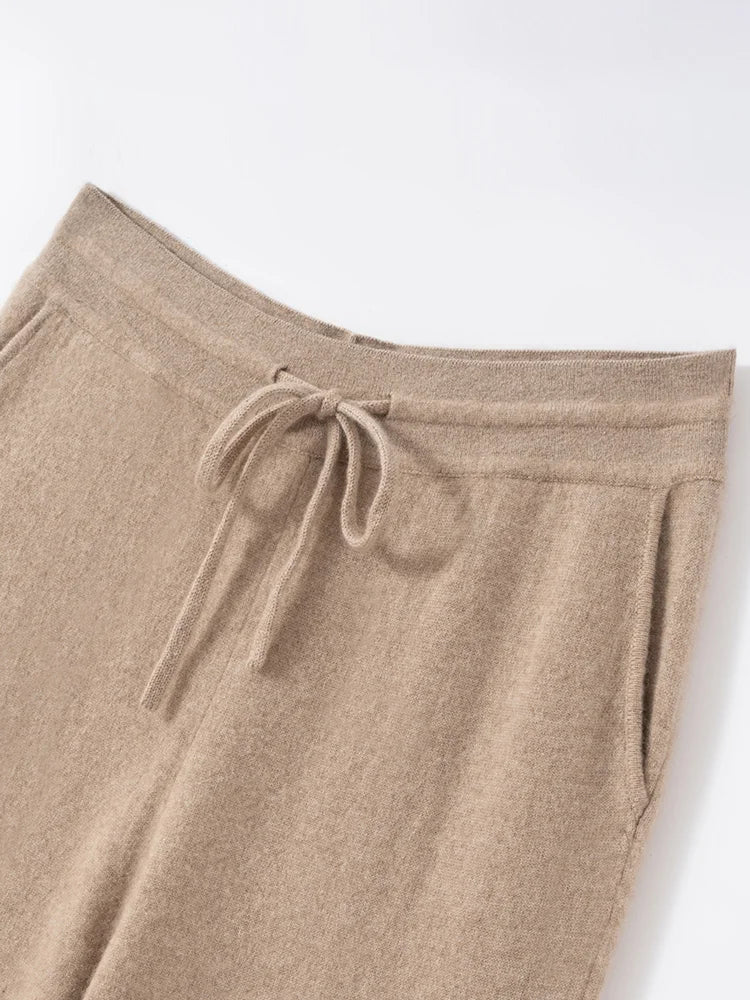 Cashmere Hooded Cardigan Set
