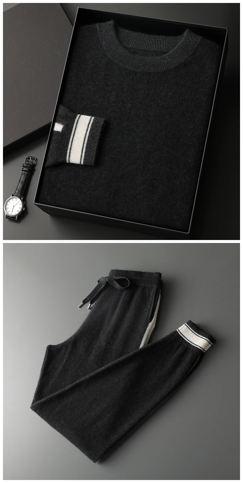 Cashmere Two-Piece Set