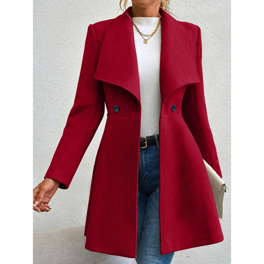 Valentine’s Day Button-Up Coat
