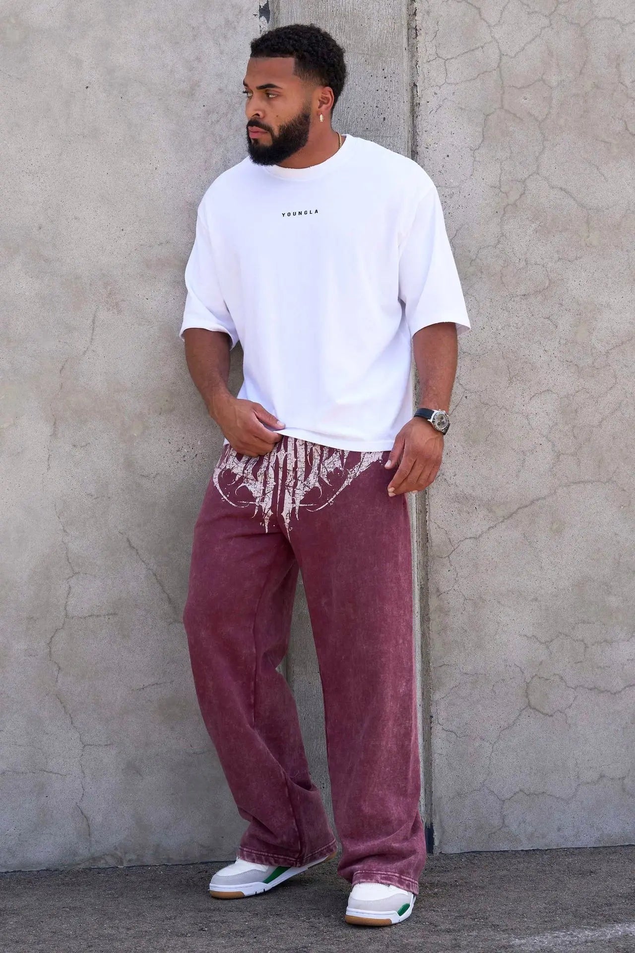 Men’s Cycling Printed Pants