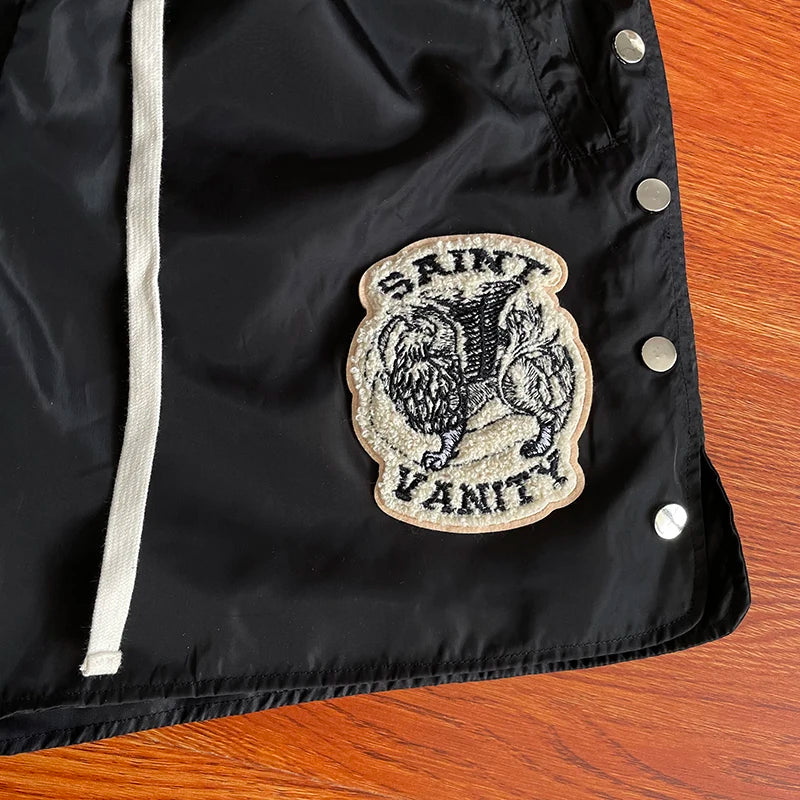 Unisex Embroidered Sports Shorts