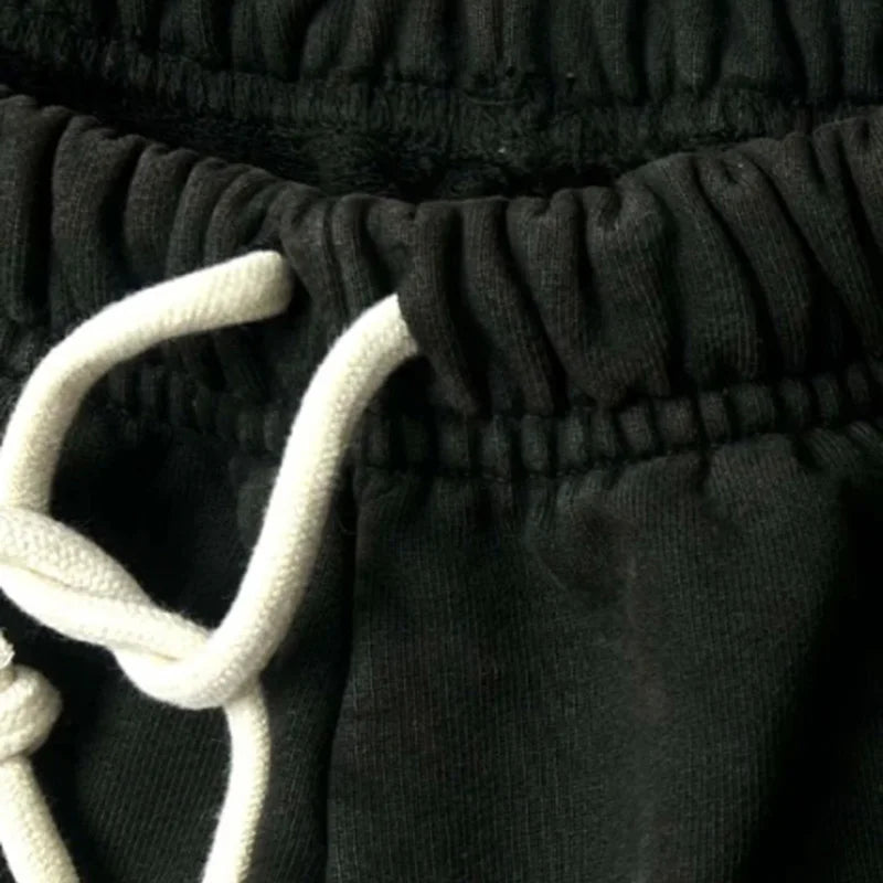 Retro Loose Drawstring Shorts