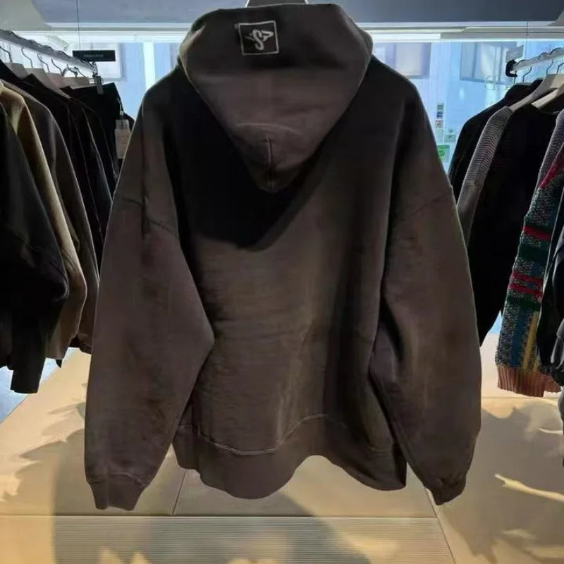 Vintage Distressed Hoodie