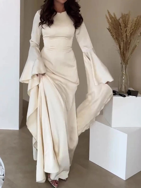 A-Line Chiffon Dress