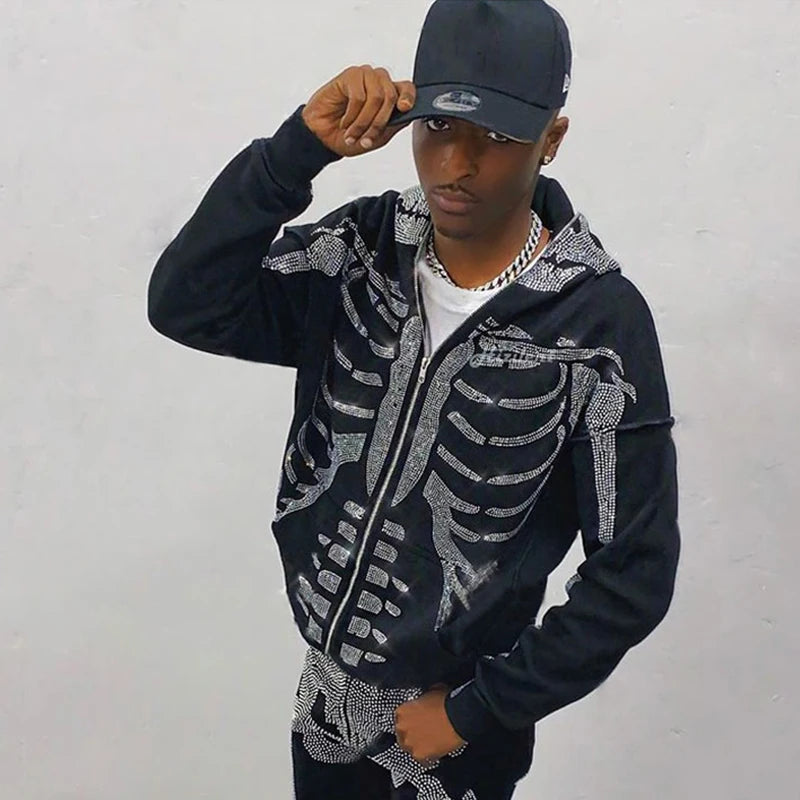 Gothic Skeleton Hoodie