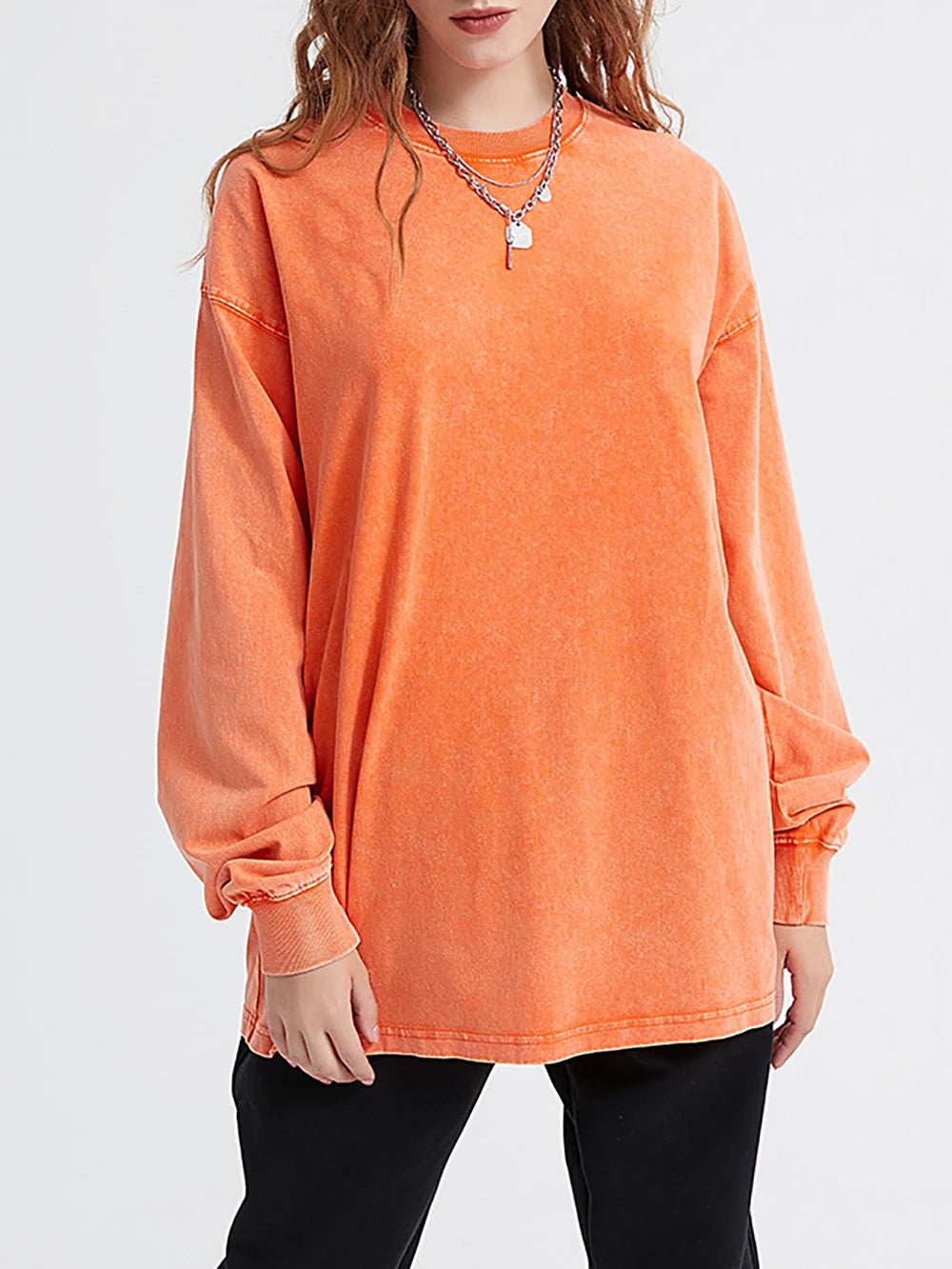 Vintage O-Neck Sweatshirt