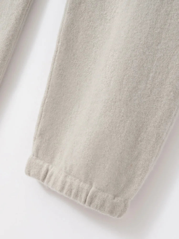 Cashmere Hooded Cardigan Set