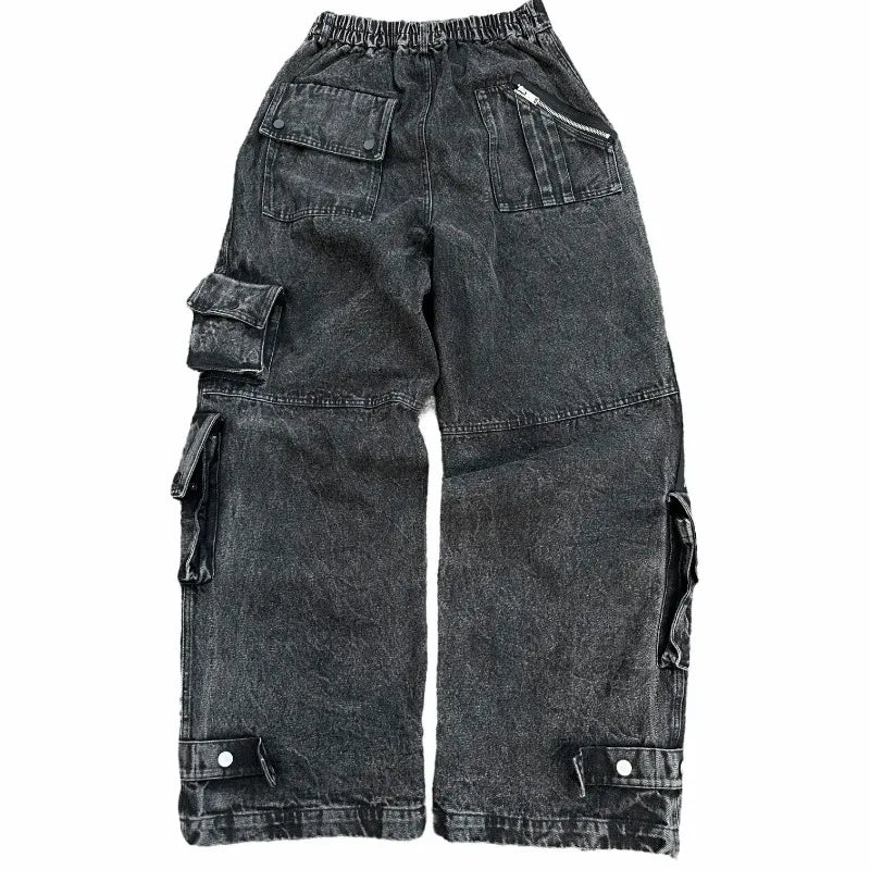 Y2K Vintage Baggy Cargo Jeans