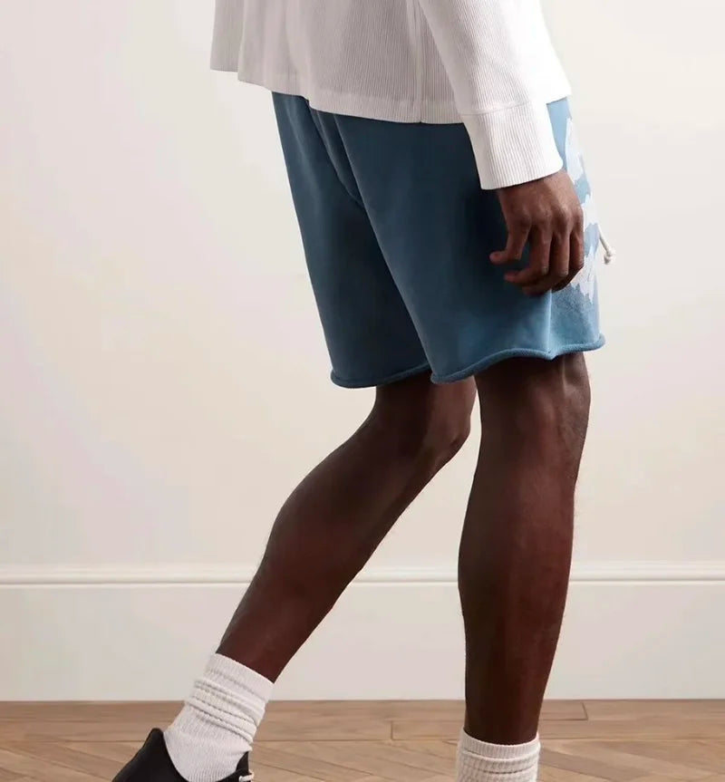 Retro Loose Drawstring Shorts
