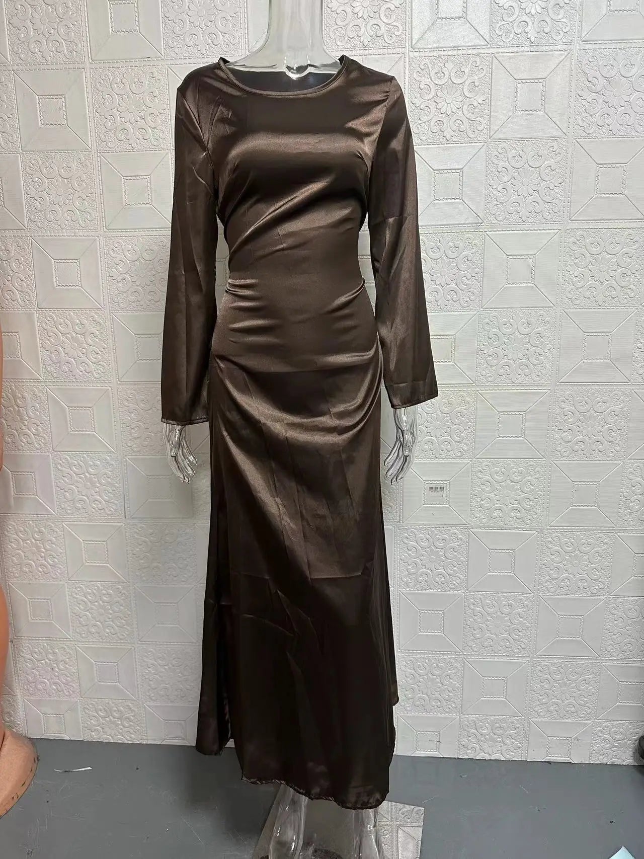Round Neck Long Dress