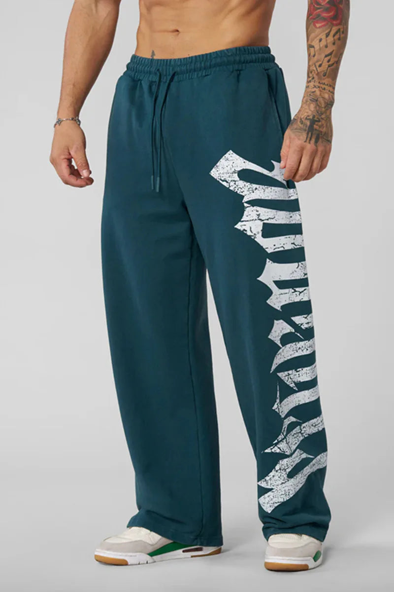 Men’s Cycling Printed Pants