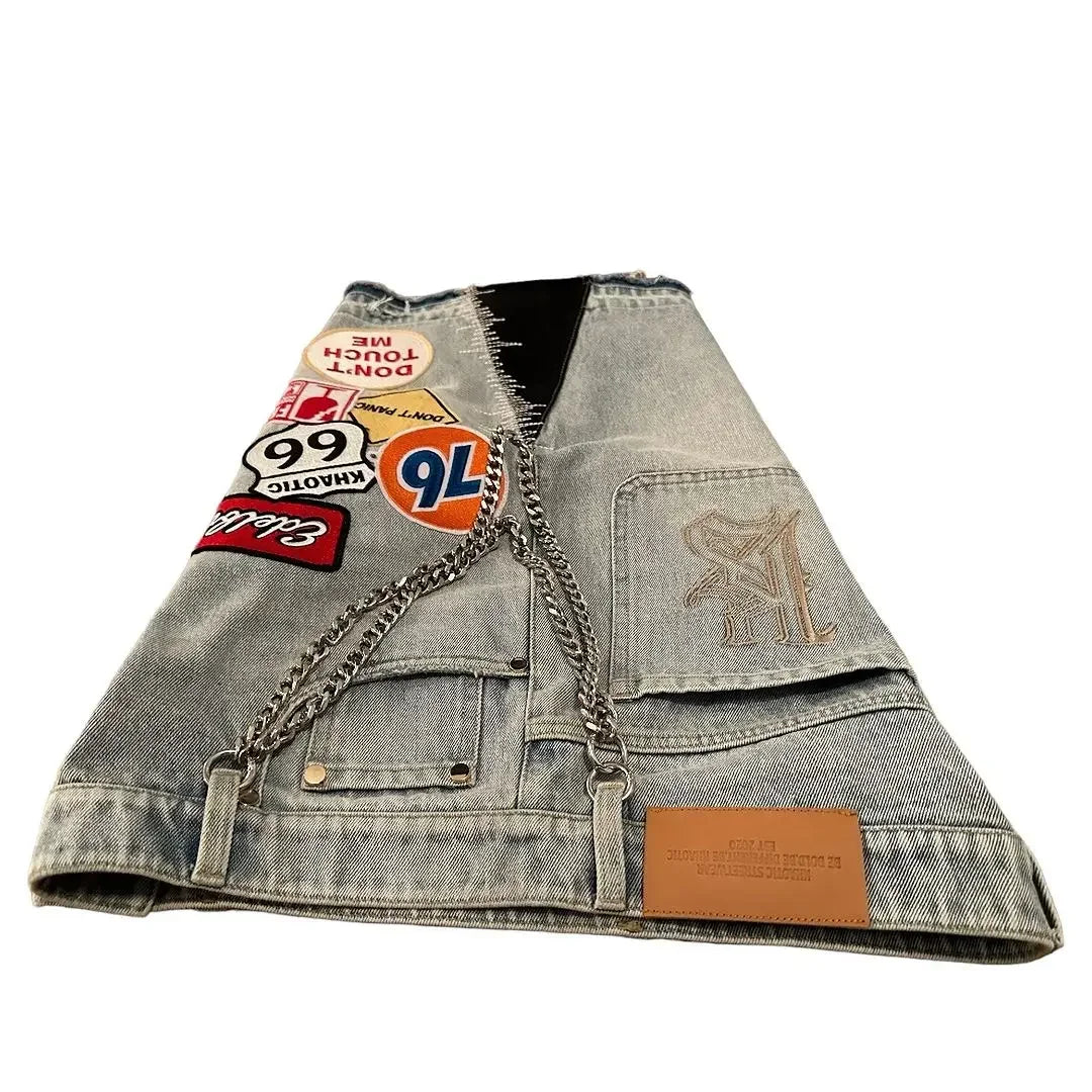 Retro Denim Shorts
