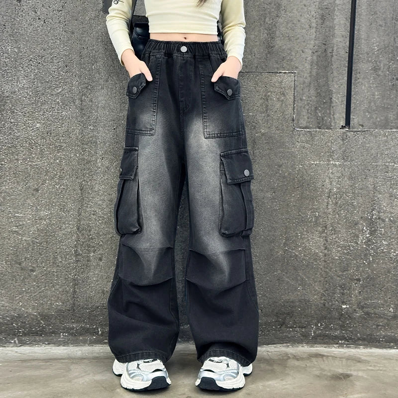 Vintage Baggy Denim Pants