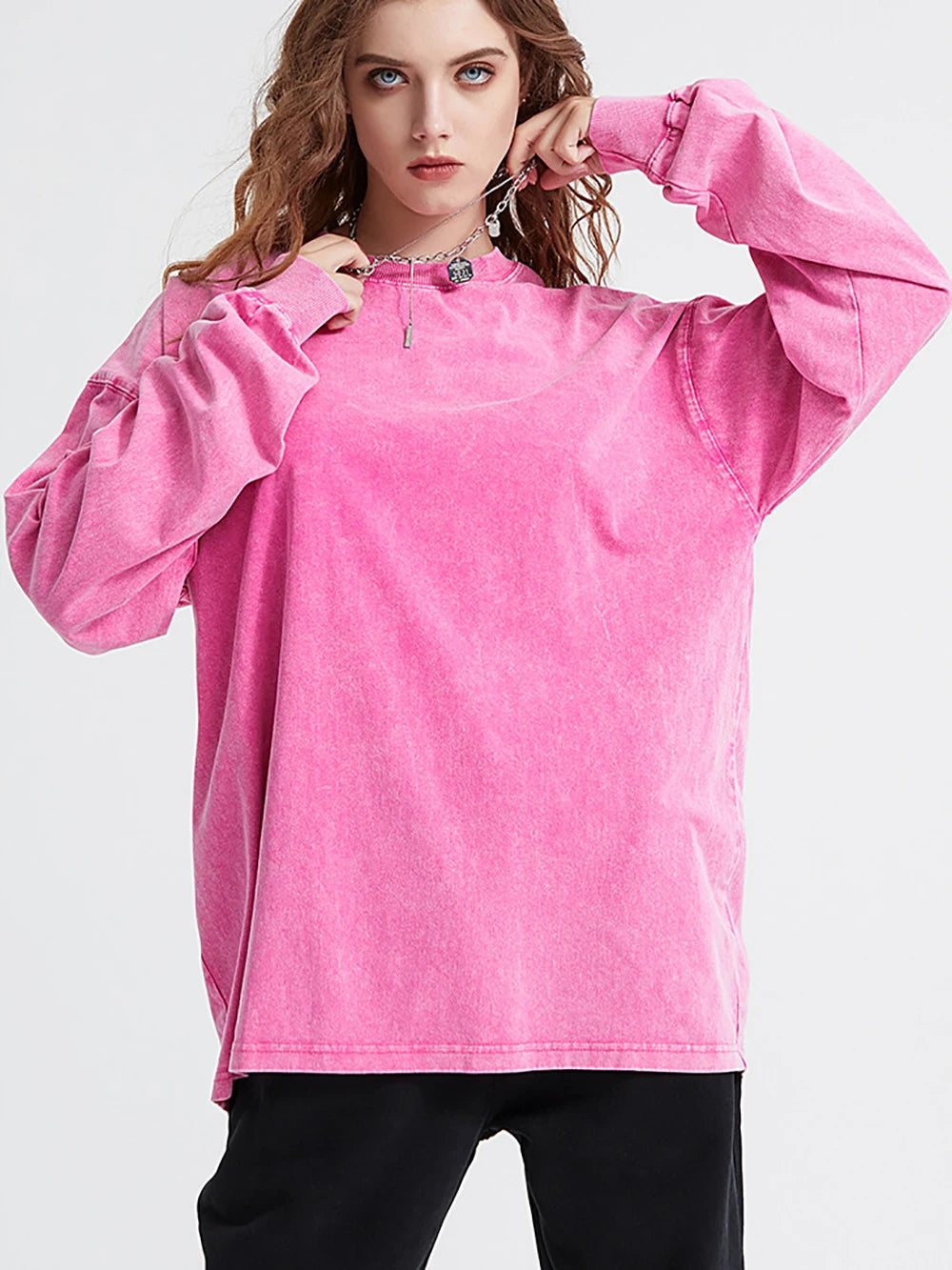 Vintage O-Neck Sweatshirt