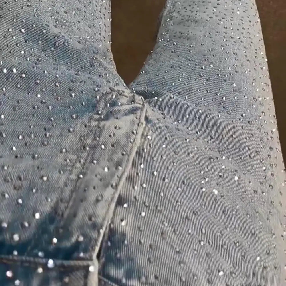 Women’s High Waist Pearl Jeans