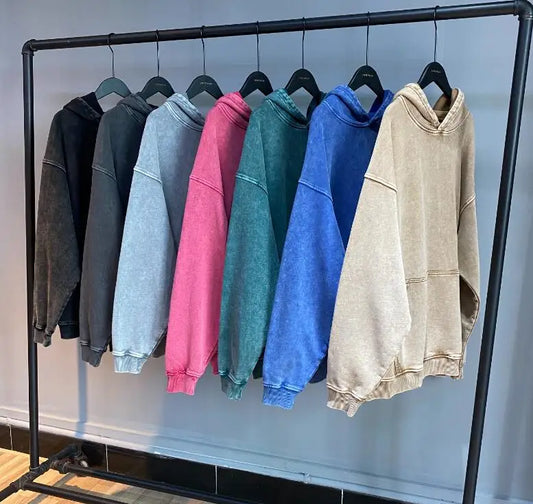 Loose Hooded Sweatshirt