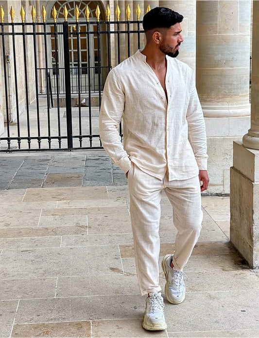 Men’s Monochrome Casual Suit