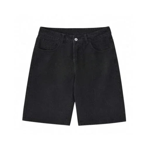 Skeleton Denim Shorts