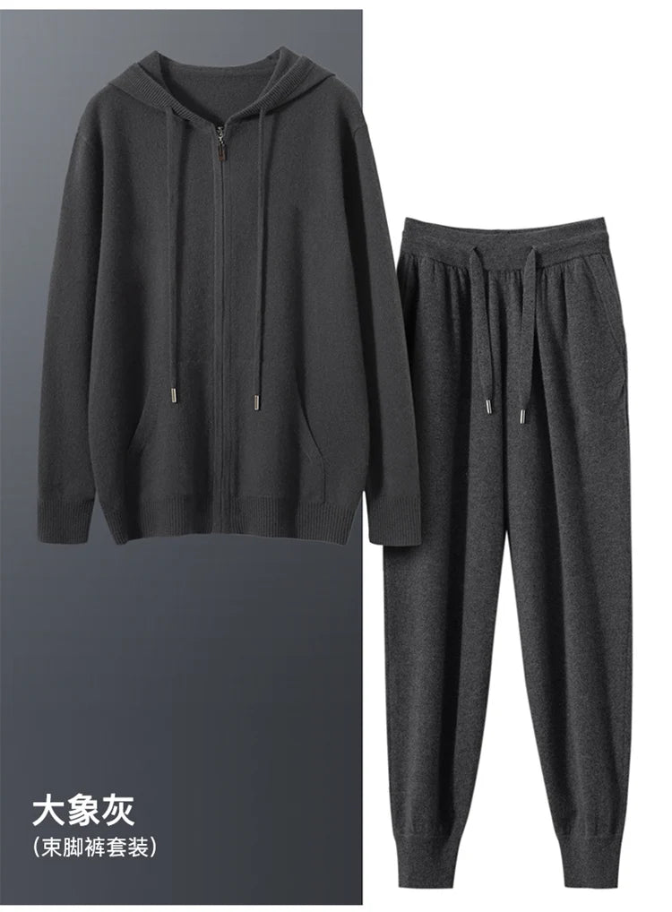 Cashmere Hoodie Set