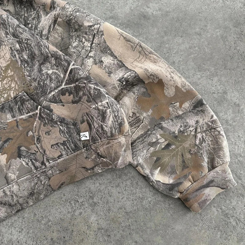Vintage Camo Hoodie