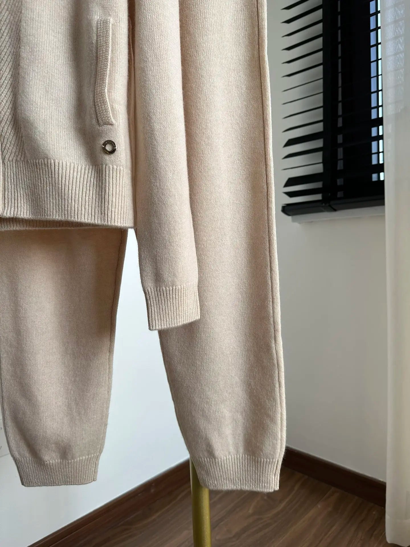 Hooded Cardigan Set