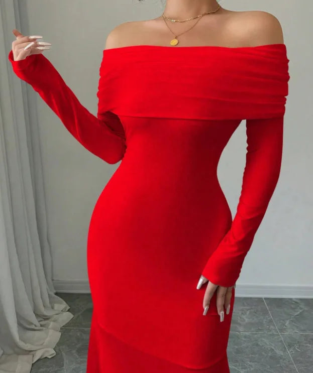 French Slim Dress