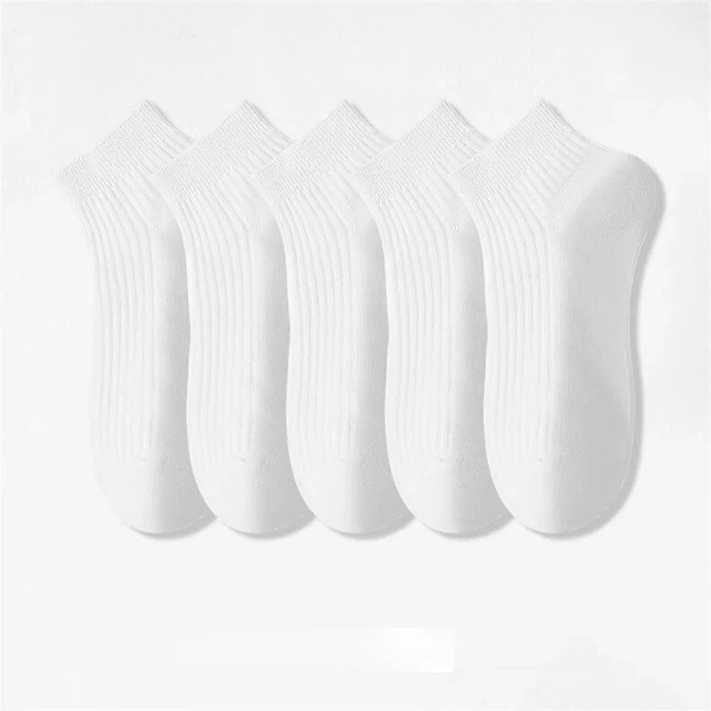 5 Pairs Boat Socks
