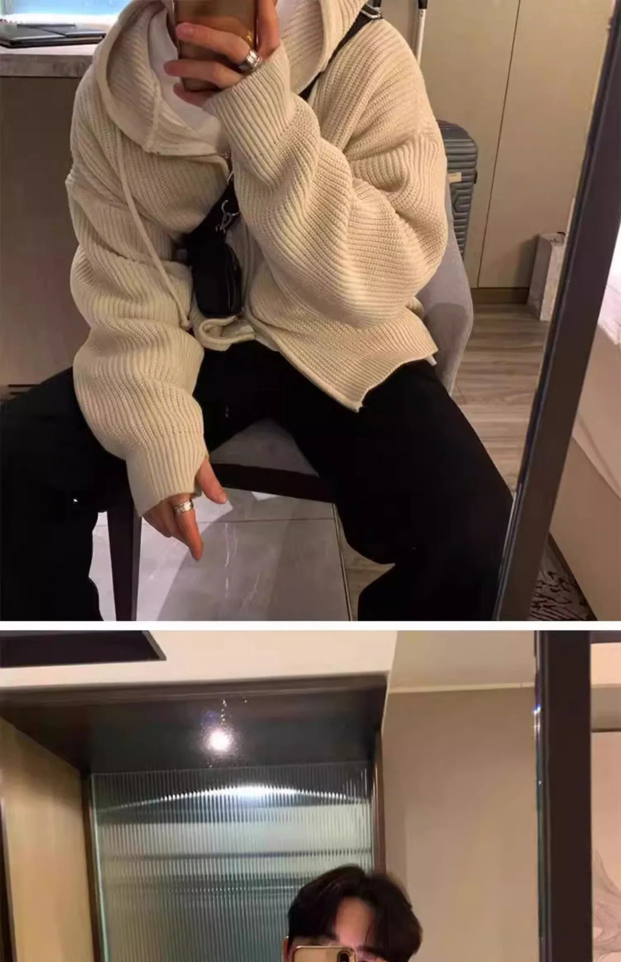 Men’s Loose Knit Sweater