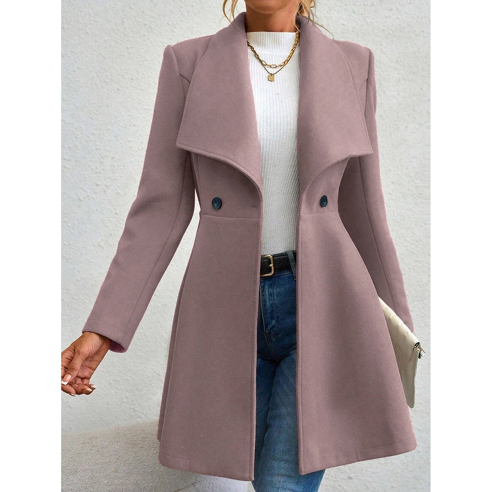 Valentine’s Day Button-Up Coat