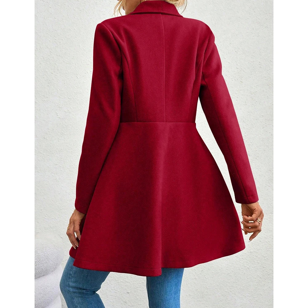 Valentine’s Day Button-Up Coat