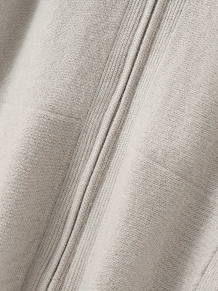 Cashmere Hooded Cardigan Set