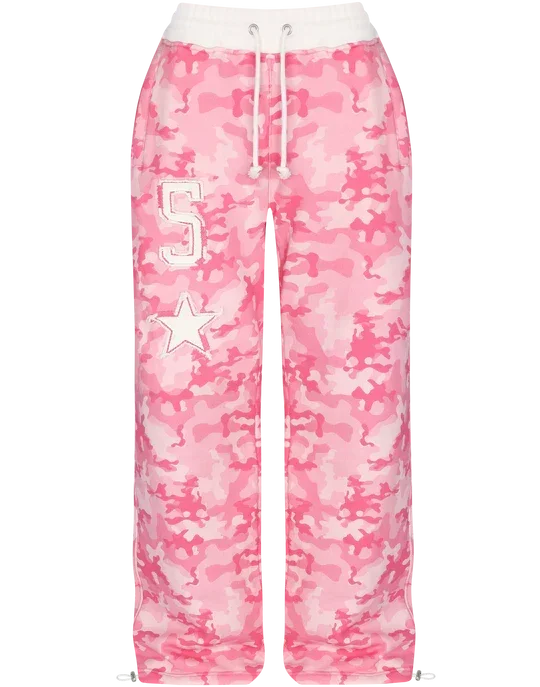 Women Camouflage Two-Piece Set