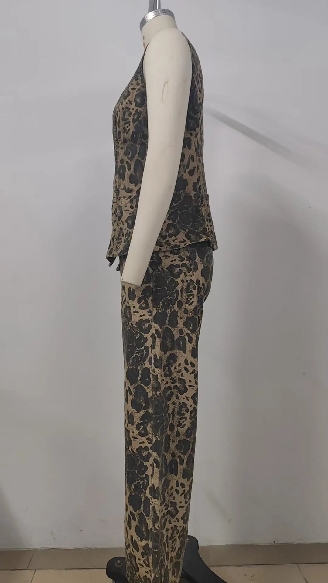 Two-Piece Vest Set