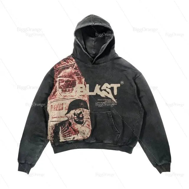 Goth Streetwear Hoodie