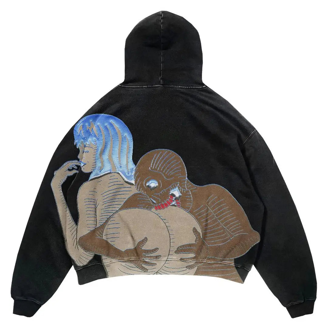 Goth Streetwear Hoodie