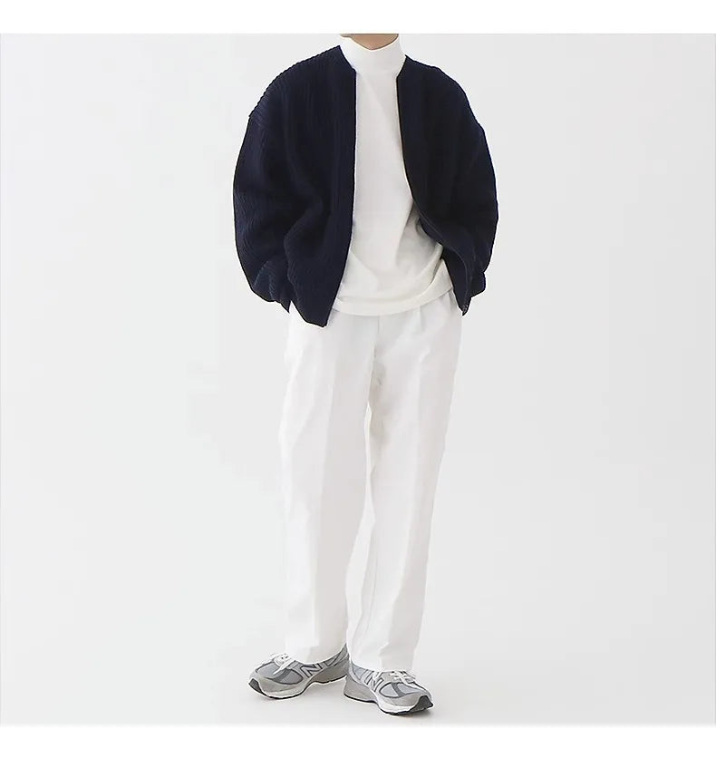 Men Zipper Sweater