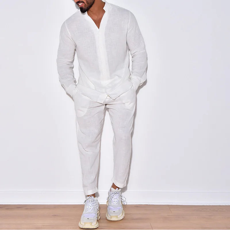 Men’s Monochrome Casual Suit