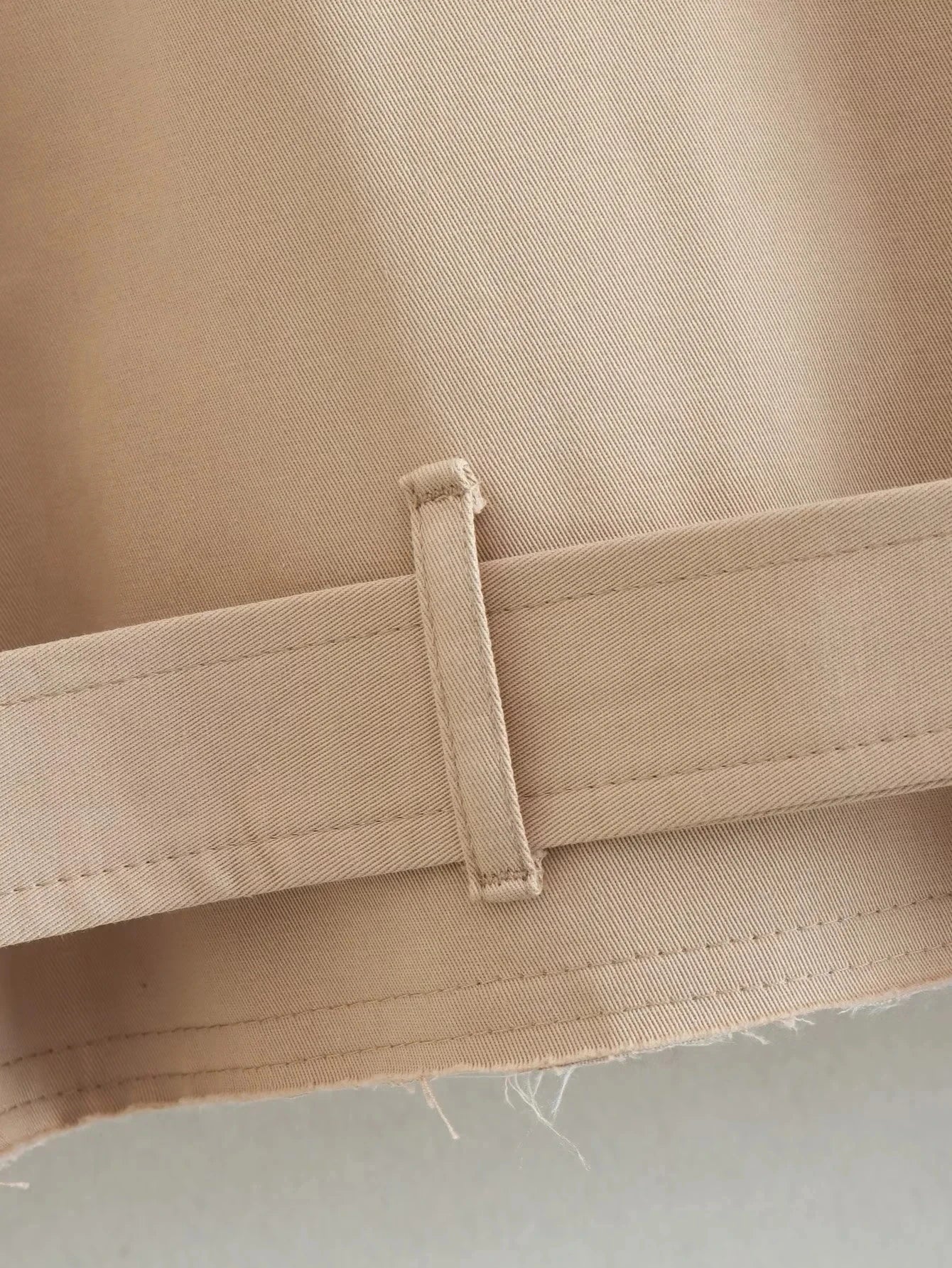 Cropped Trench Jacket