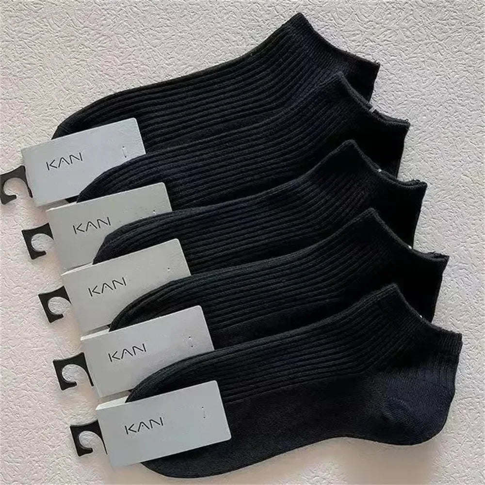 5 Pairs Boat Socks
