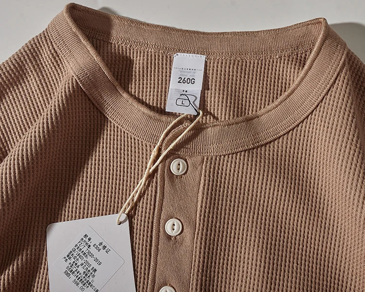 Men’s Heavyweight Henley Shirt