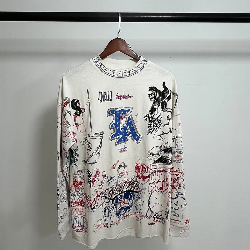 Saint Graffiti Long Sleeve Tee