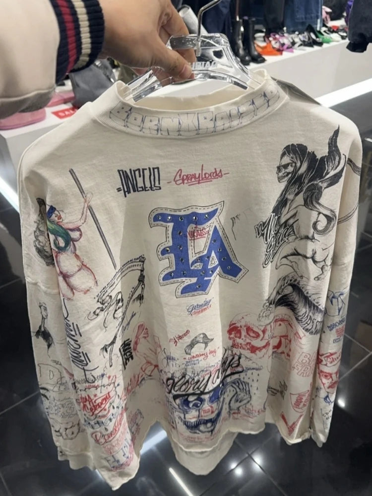 Saint Graffiti Long Sleeve Tee