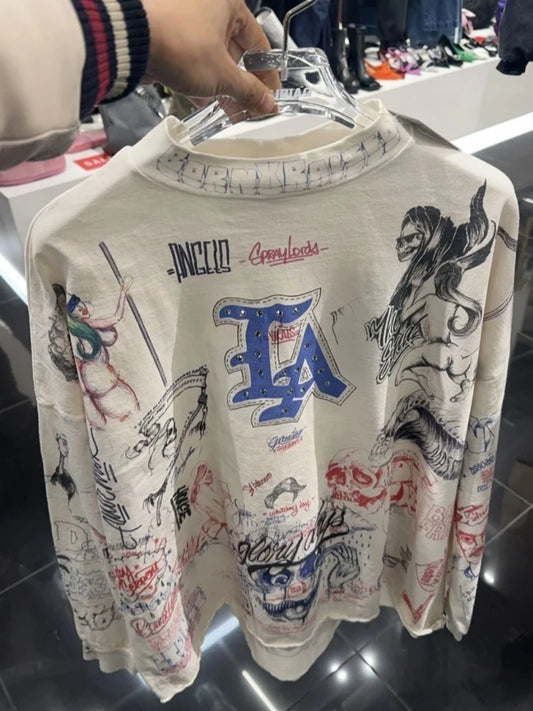 Saint Graffiti Long Sleeve Tee