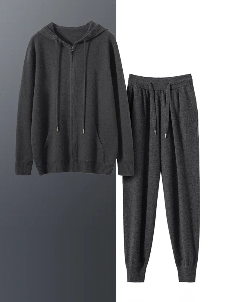 Cashmere Hoodie Set