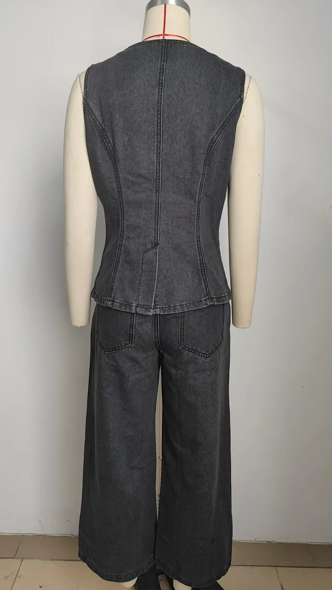 Two-Piece Vest Set