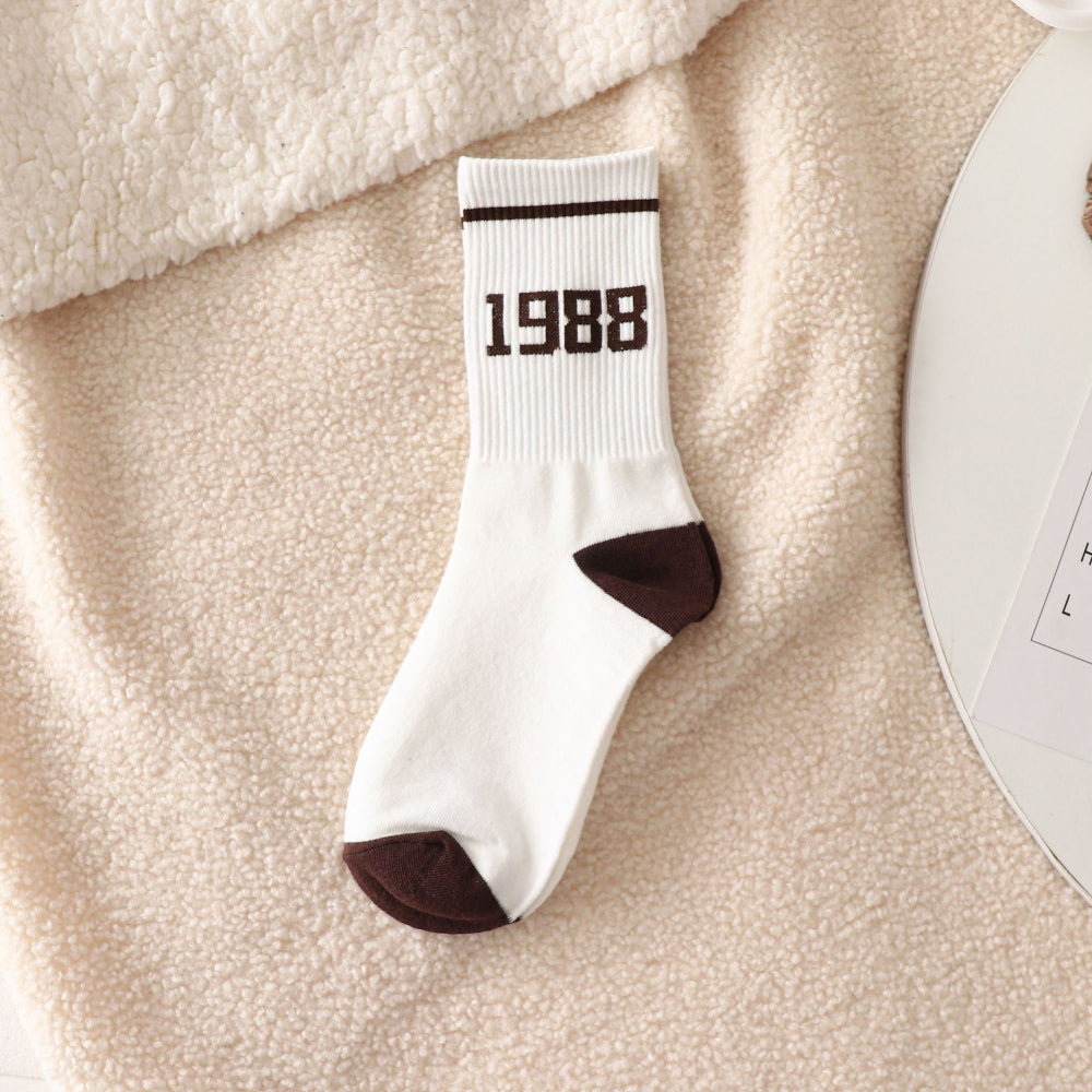 Brown Stripe Socks