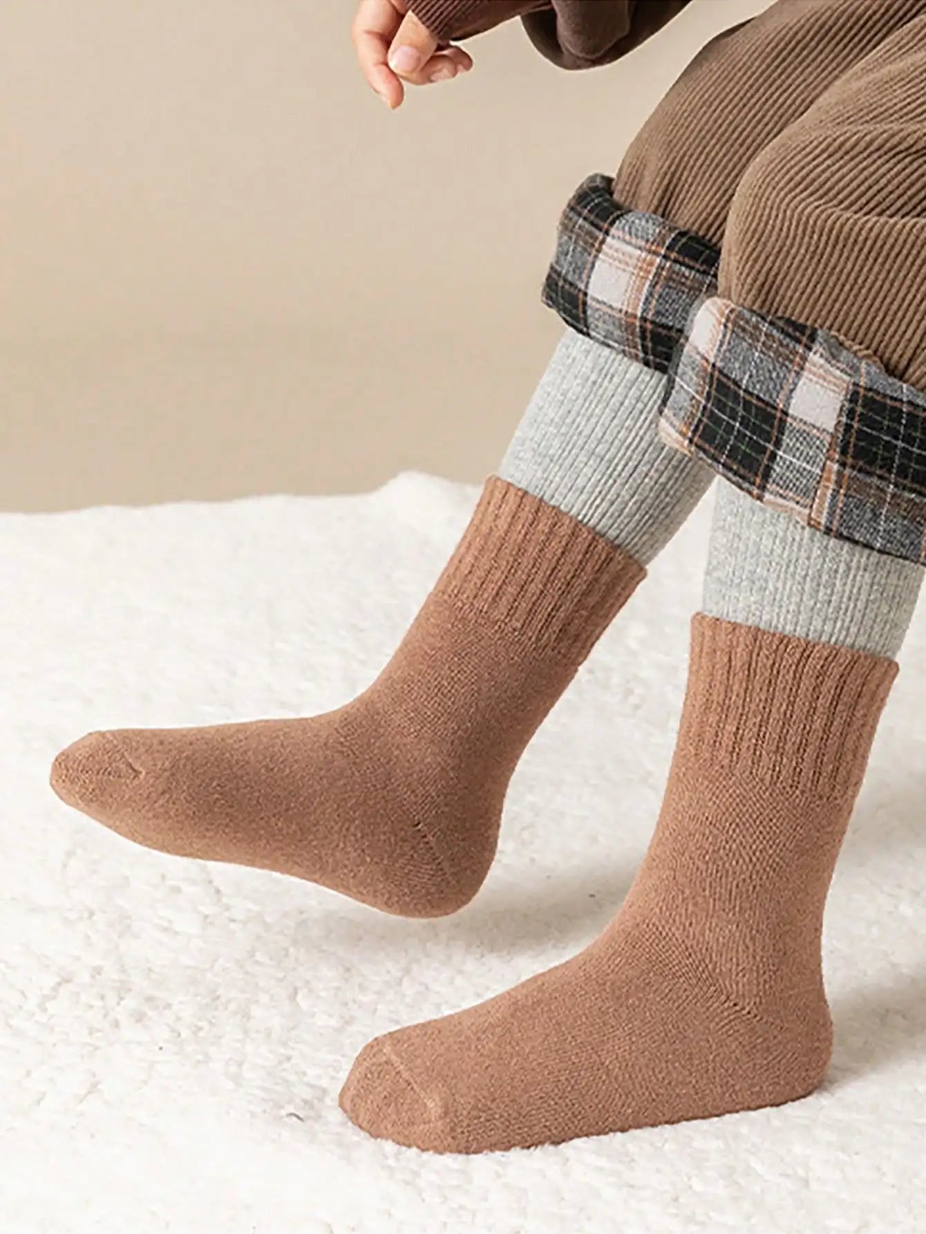 Children Fleece Lined Socks