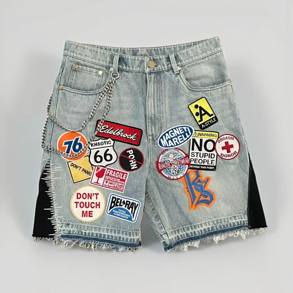 Y2K Camo Shorts