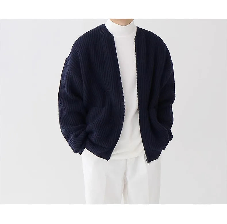 Men Zipper Sweater