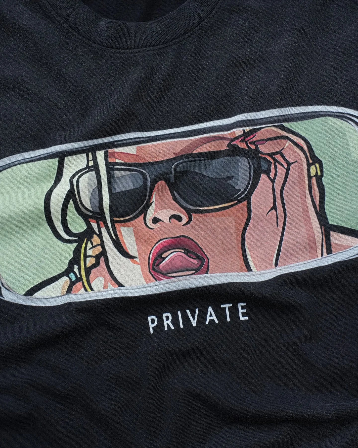 KEEP IT PRIVATE Skull Tee
